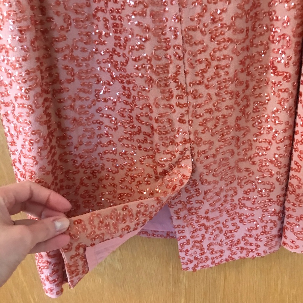 French Connection Lucious Sequins layered dress EUC - Picture 7 of 9